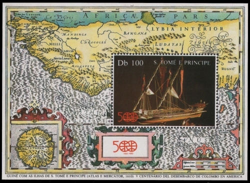 São Tomé & Príncipe 1987 - Mi-Nr. Block 172 ** - MNH - Schiffe / Ships