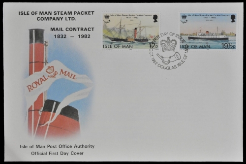 Isle of Man 1982 - Mi-Nr. 215-216 - Schiffe / Ships - FDC