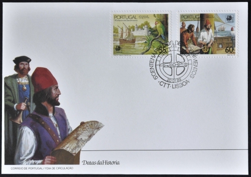 Portugal 1989 - Mi-Nr. 1772-1773 - Schiffe / Ships - FDC