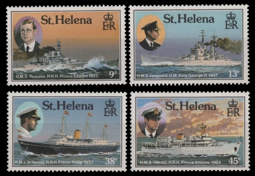 St. Helena 1987 - Mi-Nr. 465-468 ** - MNH - Schiffe / Ships
