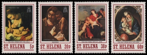 St. Helena 1988 - Mi-Nr. 487-490 ** - MNH - Weihnachten / X-mas