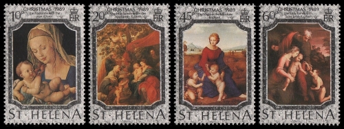 St. Helena 1989 - Mi-Nr. 513-516 ** - MNH - Weihnachten / X-mas