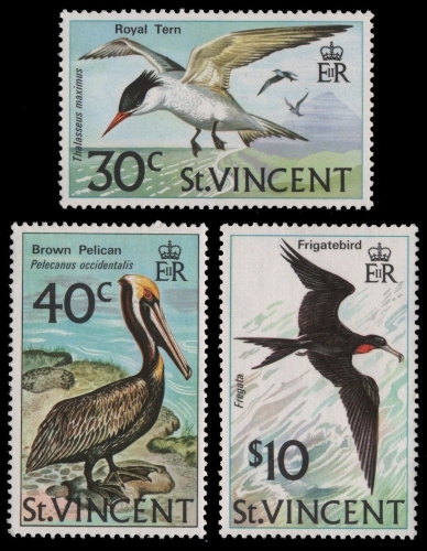 St. Vincent 1974 - Mi-Nr. 362-364 ** - MNH - Vögel / Birds