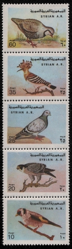 Syrien 1978 - Mi-Nr. 1394-1398 ** - MNH - Vögel / Birds