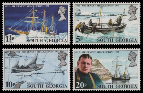 Süd-Georgien 1972 - Mi-Nr. 39-42 ** - MNH - Schiffe / Ships