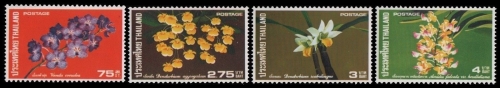 Thailand 1974 - Mi-Nr. 730-733 ** - MNH - Orchideen / Orchids