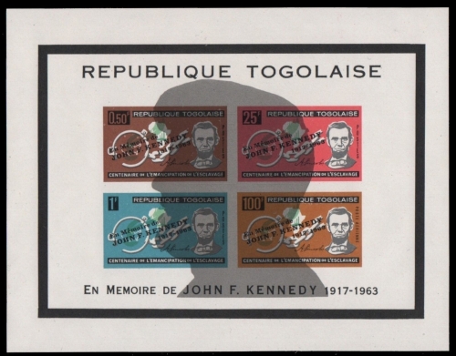 Togo 1964 - Mi-Nr. Block 13 ** - MNH - Kennedy