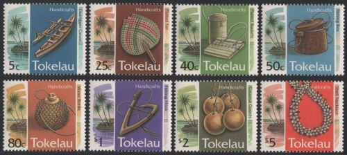 Tokelau 1994 - Mi-Nr. 201-208 ** - MNH - Handwerk