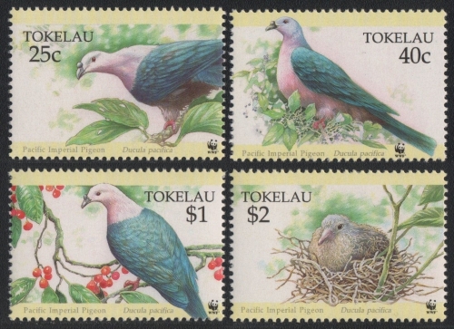 Tokelau 1995 - Mi-Nr. 210-213 ** - MNH - Vögel / Birds
