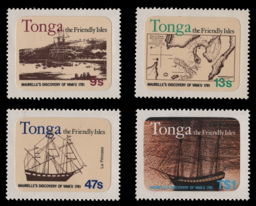 Tonga 1981 - Mi-Nr. 794-797 ** - MNH - Schiffe / Ships