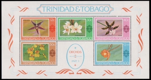 Trinidad & Tobago 1978 - Mi-Nr. Block 23 ** - MNH - Orchideen / Orchids