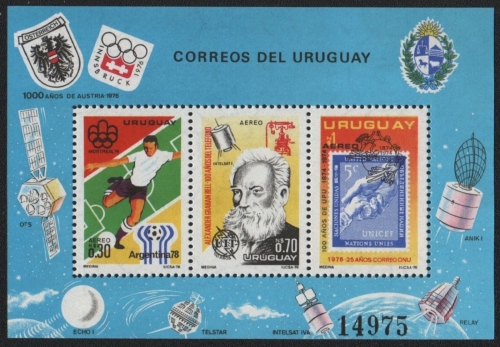 Uruguay 1976 - Mi-Nr. Block 29 ** - MNH - Jahresereignisse