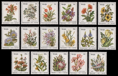 Venda 1979 - Mi-Nr. 1-17 ** - MNH - Blumen / Flowers