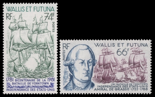 Wallis & Futuna 1981 - Mi-Nr. 400-401 ** - MNH - Schiffe / Ships