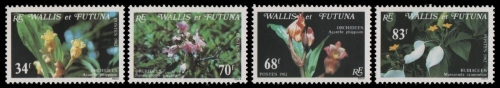 Wallis & Futuna 1982 - Mi-Nr. 416-419 ** - MNH - Blumen / Flowers