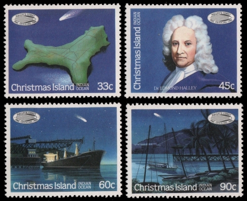 Weihnachtsinsel 1986 - Mi-Nr. 216-219 ** - MNH - Schiffe / Ships