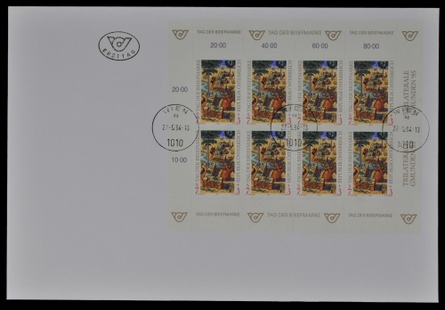 Österreich 1994 - Mi-Nr. 2127 - KLB - Tag der Briefmarke - FDC