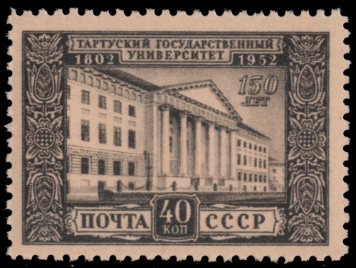 Russia / Sowjetunion 1952 - Mi-Nr. 1643 ** - MNH - Uni Dorpat