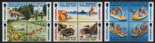Jersey 1993 - Mi-Nr. 595-606 ** - MNH - Freimarken