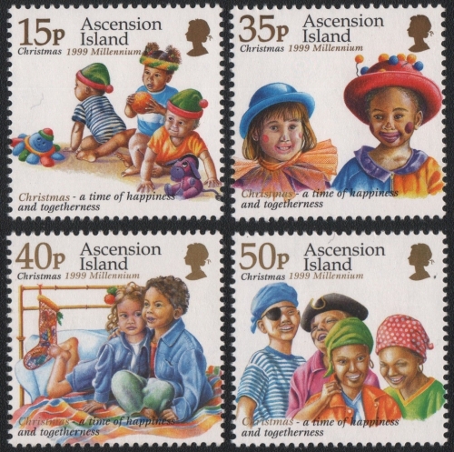 Ascension 1999 - Mi-Nr. 802-805 ** - MNH - Weihnachten / X-mas