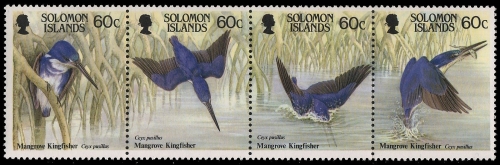 Salomoninseln 1987 - Mi-Nr. 655-658 ** - MNH - Vögel / Birds