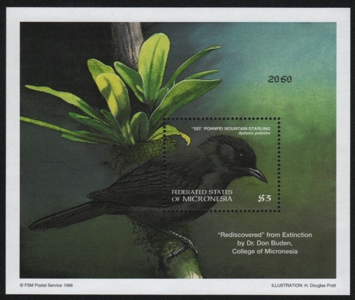 Mikronesien 1998 - Mi-Nr. Block 42 ** - MNH - Vögel / Birds