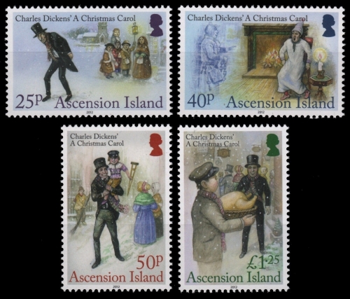 Ascension 2012 - Mi-Nr. 1186-1189 ** - MNH - Weihnachten / X-mas