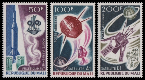 Mali 1967 - Mi-Nr. 141-143 ** - MNH - Raumfahrt / Space