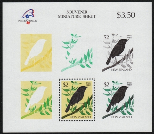 Neuseeland 1989 - Mi-Nr. Block 18 ** - MNH - Vögel / Birds