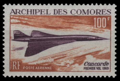 Komoren 1969 - Mi-Nr. 102 ** - MNH - Concorde