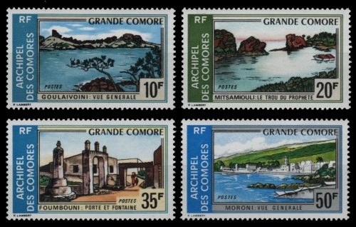 Komoren 1973 - Mi-Nr. 151-154 ** - MNH - Insel Grande Comore