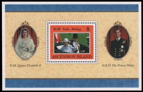 Ascension 1997 - Mi-Nr. Block 32 ** - MNH - Queen Elisabeth II