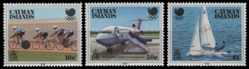 Kaiman-Inseln 1988 - Mi-Nr. 608-610 ** - MNH - Olympia Seoul