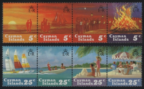 Kaiman-Inseln 1984 - Mi-Nr. 536-543 ** - MNH - Weihnachten / X-mas
