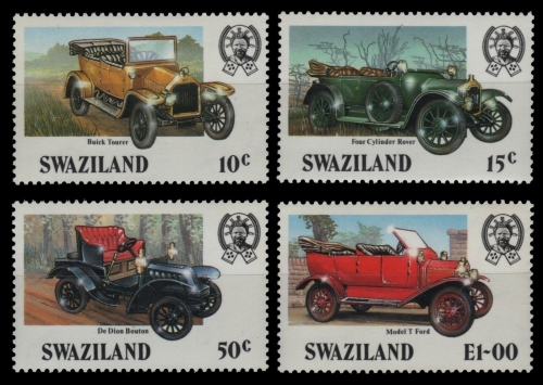 Swaziland 1985 - Mi-Nr. 490-493 ** - MNH - Autos / Cars