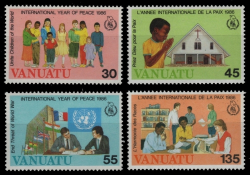 Vanuatu 1986 - Mi-Nr. 736-739 ** - MNH - Weihnachten / X-mas