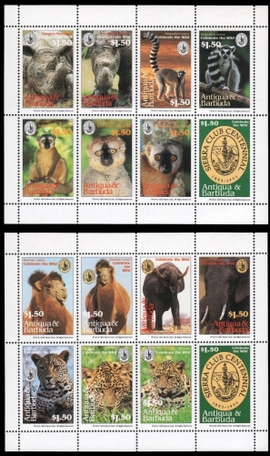 Antigua 1994 - Mi-Nr. 1934-1948 ** - MNH - Wildtiere / Wild animals