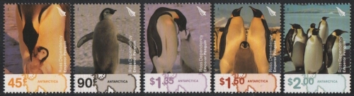 Ross-Gebiet 2004 - Mi-Nr. 89-93 ** - MNH - Pinguine / Penguins