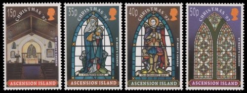 Ascension 1997 - Mi-Nr. 743-746 ** - MNH - Weihnachten / X-mas