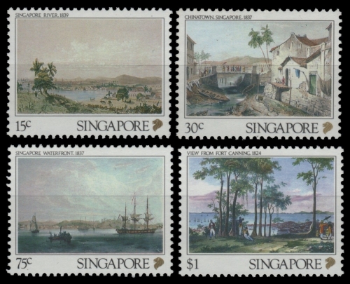 Singapur 1990 - Mi-Nr. 590-593 ** - MNH - Ansichten