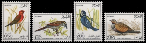 Algerien 1976 - Mi-Nr. 673-676 ** - MNH - Vögel / Birds