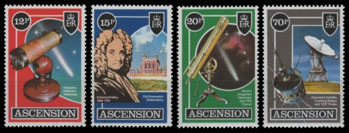 Ascension 1986 - Mi-Nr. 394-397 ** - MNH - Raumfahrt / Space - Halley