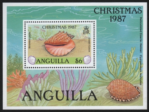 Anguilla 1987 - Mi-Nr. Block 78 ** - MNH - Meerestiere / Marine life