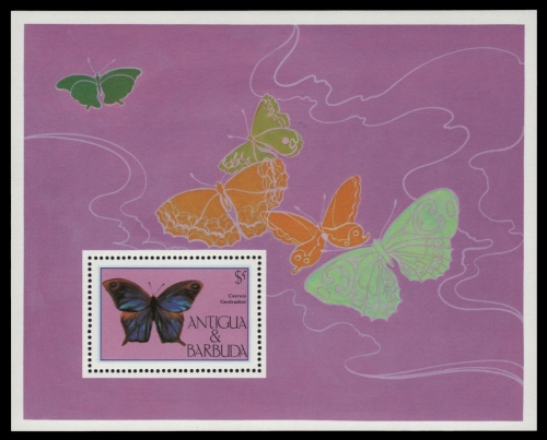 Antigua 1985 - Mi-Nr. Block 92 ** - MNH - Schmetterlinge / Butterflies