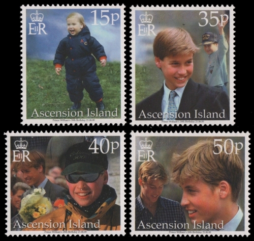 Ascension 2000 - Mi-Nr. 819-822 ** - MNH - Prinz William
