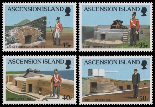 Ascension 2000 - Mi-Nr. 828-831 ** - MNH - Uniformen / Uniforms