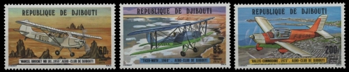 Dschibuti 1978 - Mi-Nr. 209-211 ** - MNH - Flugzeuge / Airplanes