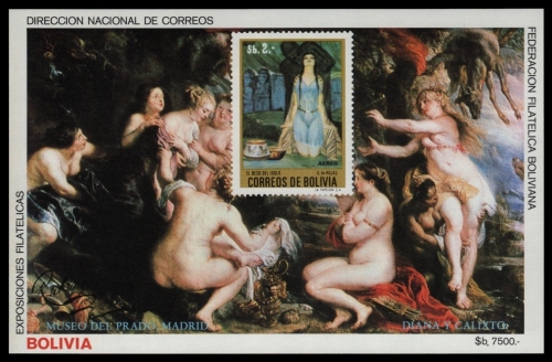 Bolivien 1984 - Mi-Nr. Bl. 140 ** - MNH - Peter Paul Rubens