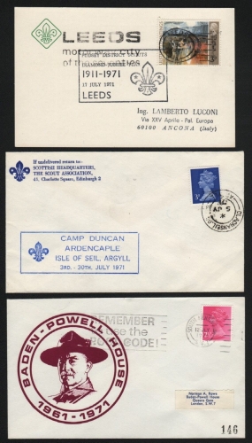 Großbritannien - Pfadfinder / Scouts - 6 Belege