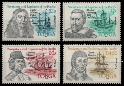 Tonga 1985 - Mi-Nr. 905-908 ** - MNH - Schiffe / Ships